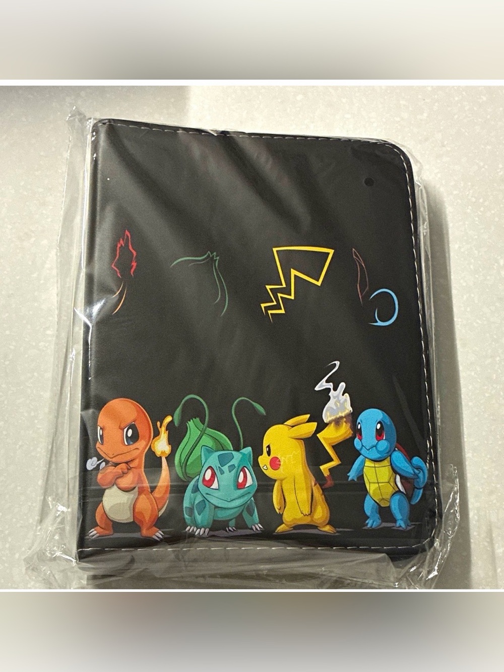 Card Binder for Pokemon Cards Holder Fits 400 Cards w/ 50 Removable Sleeves